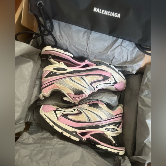 BALENCIAGA X-Pander Sneaker Pink/Silver/Black/White size 37 - Picture 2 of 6